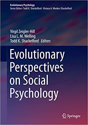 Evolutionary Perspectives on Social Psychology