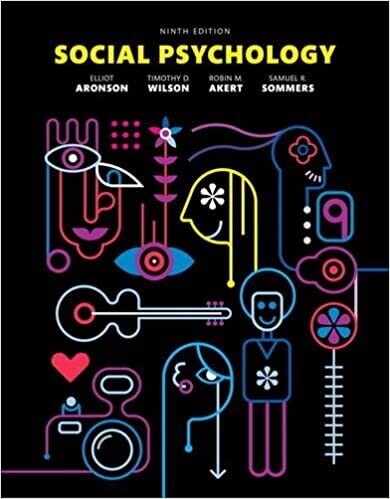 Social Psychology (9th Edition) 9th Edition