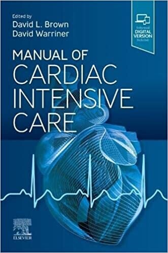 Manual of Cardiac Intensive Care 1st Edition