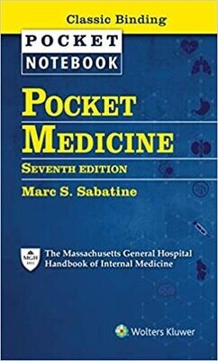 Pocket Medicine: The Massachusetts General Hospital Handbook of Internal Medicine 7th Edition