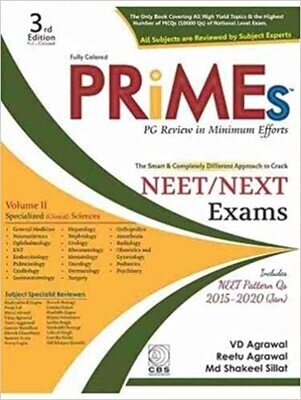 PRiMEs PG Review in Minimum Efforts (2 Volume Set) 3rd Edition