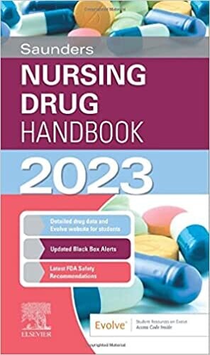 Saunders Nursing Drug Handbook 2023 1st Edition