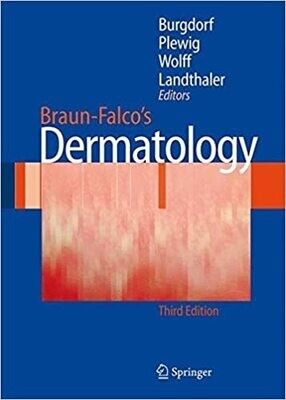 Braun-Falco´s Dermatology Third (3rd) Edition