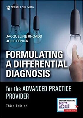 Formulating a Differential Diagnosis for the Advanced Practice Provider 3rd Edition