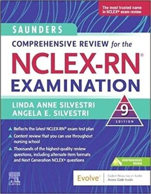 Saunders Comprehensive Review for the NCLEX-RN® Examination (Saunders Comprehensive Review For NCLEX-RN) 9th Edition