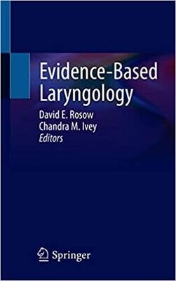 Evidence-Based Laryngology 1st ed