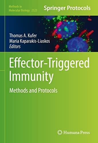 Effector-Triggered Immunity: Methods and Protocols
