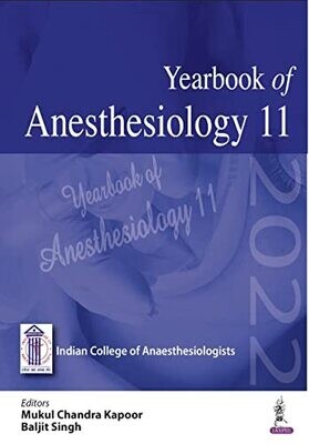 Yearbook of Anesthesiology 11 1st Edition