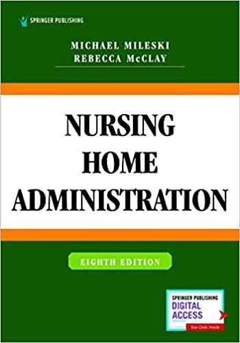 Nursing Home Administration 8th Edition