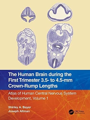 The Human Brain during the First Trimester 3.5- to 4.5-mm Crown-Rump Lengths: Atlas of Human Central Nervous System Development, Volume 1 1st Edition