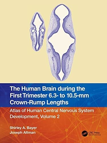 The Human Brain during the First Trimester 6.3- to 10.5-mm Crown-Rump Lengths: Atlas of Human Central Nervous System Development, Volume 2 1st Edition