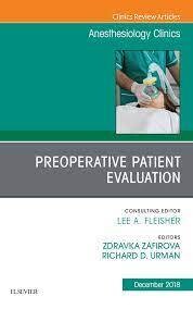 Clinics Review Articles Preoperative Patient Evaluation (Volume 36- 4)