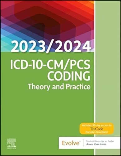 ICD-10-CM/PCS Coding: Theory and Practice, 2023/2024 Edition 1st Edition