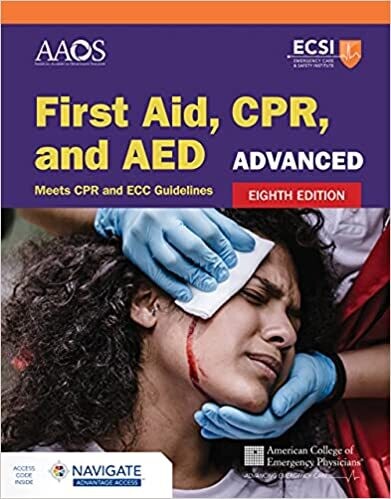 Advanced First Aid, CPR, and AED 8th Edition