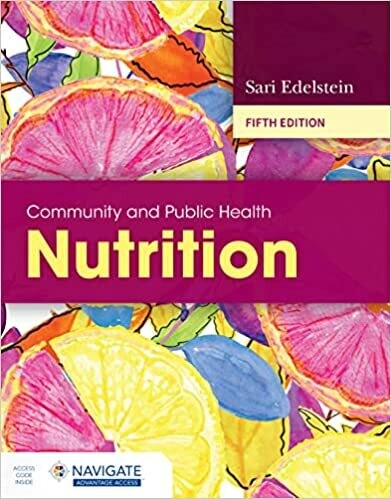 Community and Public Health Nutrition 5th Edition