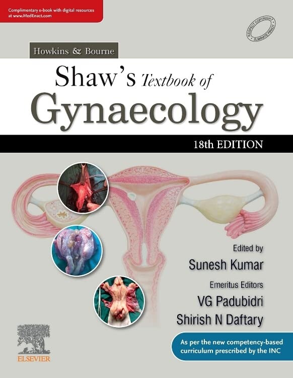 Shaw&#39;s Textbook of Gynaecology 18th Edition 2022