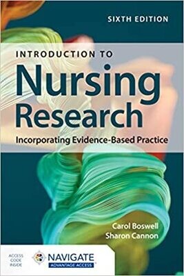 Introduction to Nursing Research: Incorporating Evidence-Based Practice 6th Edition