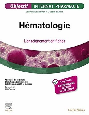 Hématologie: L&#39;enseignement en fiches (French Edition)