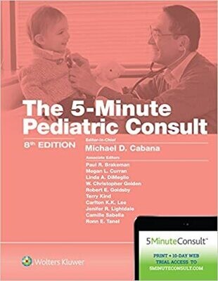 5-Minute Pediatric Consult 8th Edition