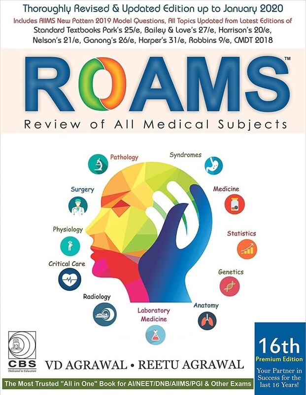 ROAMS Review of All Medical Subjects 16th Edition 2021