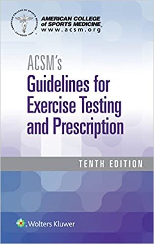 ACSM&#39;s Guidelines for Exercise Testing and Prescription
