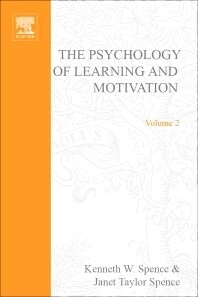 Psychology of Learning and Motivation
1st Edition