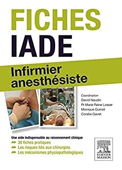 Fiches IADE: Infirmier anesthésiste