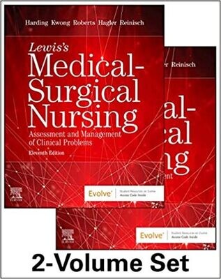 Lewis&#39;s Medical-Surgical Nursing - 2-Volume Set: Assessment and Management of Clinical Problems 11th Edition