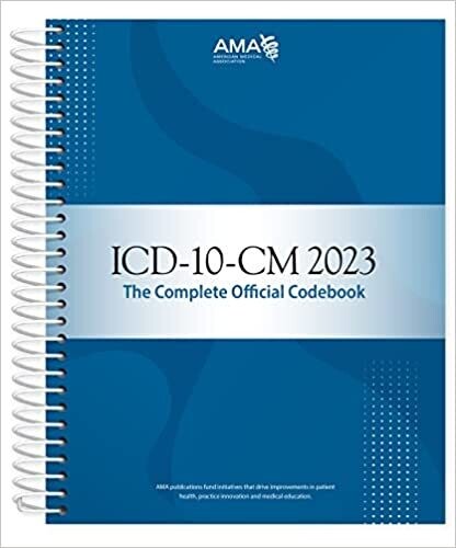 ICD-10-CM 2023 The Complete Official Codebook with Guidelines