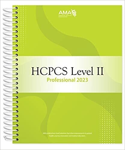 HCPCS Level II Professional Edition 2023 (HCPCS Level II (American Medical Assn)) 1st Edition