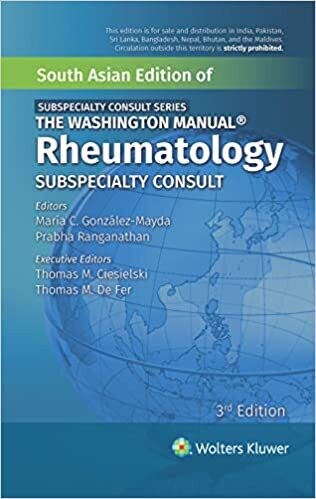 The Washington Manual Subspeciality Consult Series- Rheumatology, 3/e