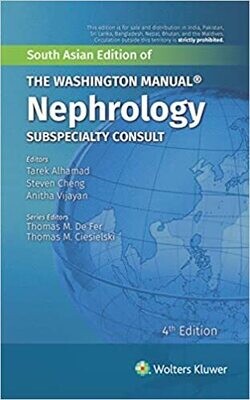 The Washington Manual Subspeciality Consult Series- Nephrology, 4