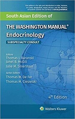 Washington Manual Endocrinology Subspecialty Consult 4/e