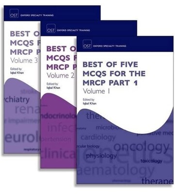 Best of Five MCQs for the MRCP Part one 3 Volumes Set