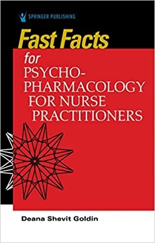 Fast Facts for Psychopharmacology for Nurse Practitioners 1st Edición