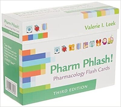 Pharm Phlash!: Pharmacology Flash Cards Third Edición