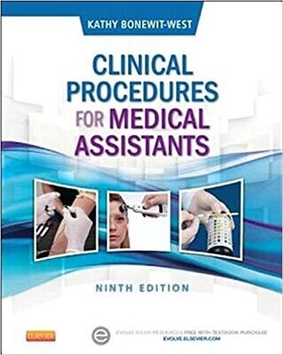 Clinical Procedures for Medical Assistants 9th Edition