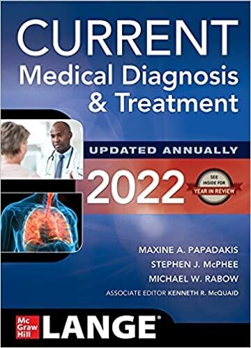 CURRENT Medical Diagnosis and Treatment 2022 (High Quality PDF)