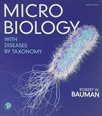 Microbiology with Diseases by Taxonomy  6th Edition