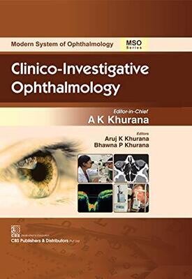 Modern System of Ophthalmology (MSO) Series Clinico-Investigative Ophthalmology 1/e Edition