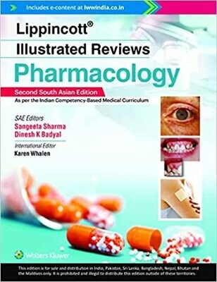 Lippincott® Illustrated Reviews: Pharmacology, 2nd South Asian Edition