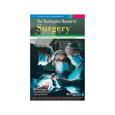 The Washington Manual Of Surgery 1st south asian Edition
