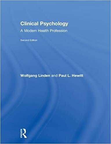 Clinical Psychology: A Modern Health Profession