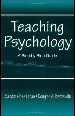 Teaching Psychology: A Step By Step Guide 1st Edition