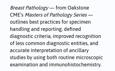 Breast Pathology Oakstone CME's Masters of Pathology Series Video Course / Lectures 2023