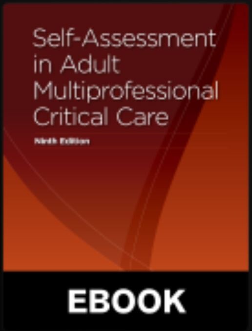 Self-Assessment Adult Multiprofessional Critical Care, 9th Edition
