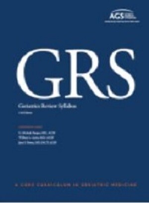 Geriatric Review Syllabus 11 Textbook and Self-assessment