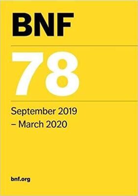 BNF 78 (British National Formulary) September 2019 78th Revised edition