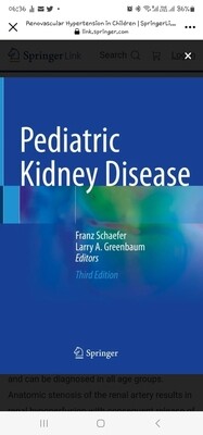 Pediatric Kidney Disease 3rd Edition 2023