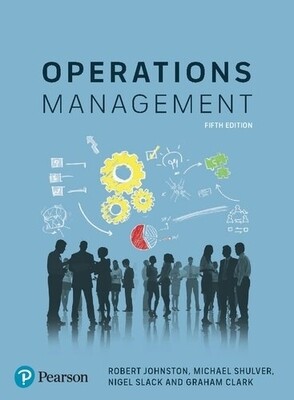 Service Operations Management 5th Edition 2021